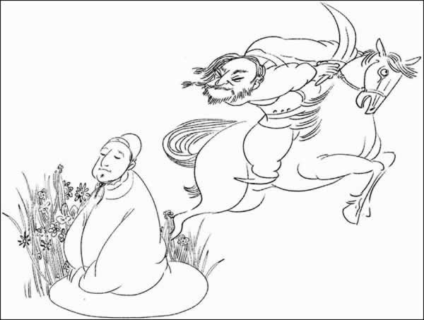 此非凡人,举动自别