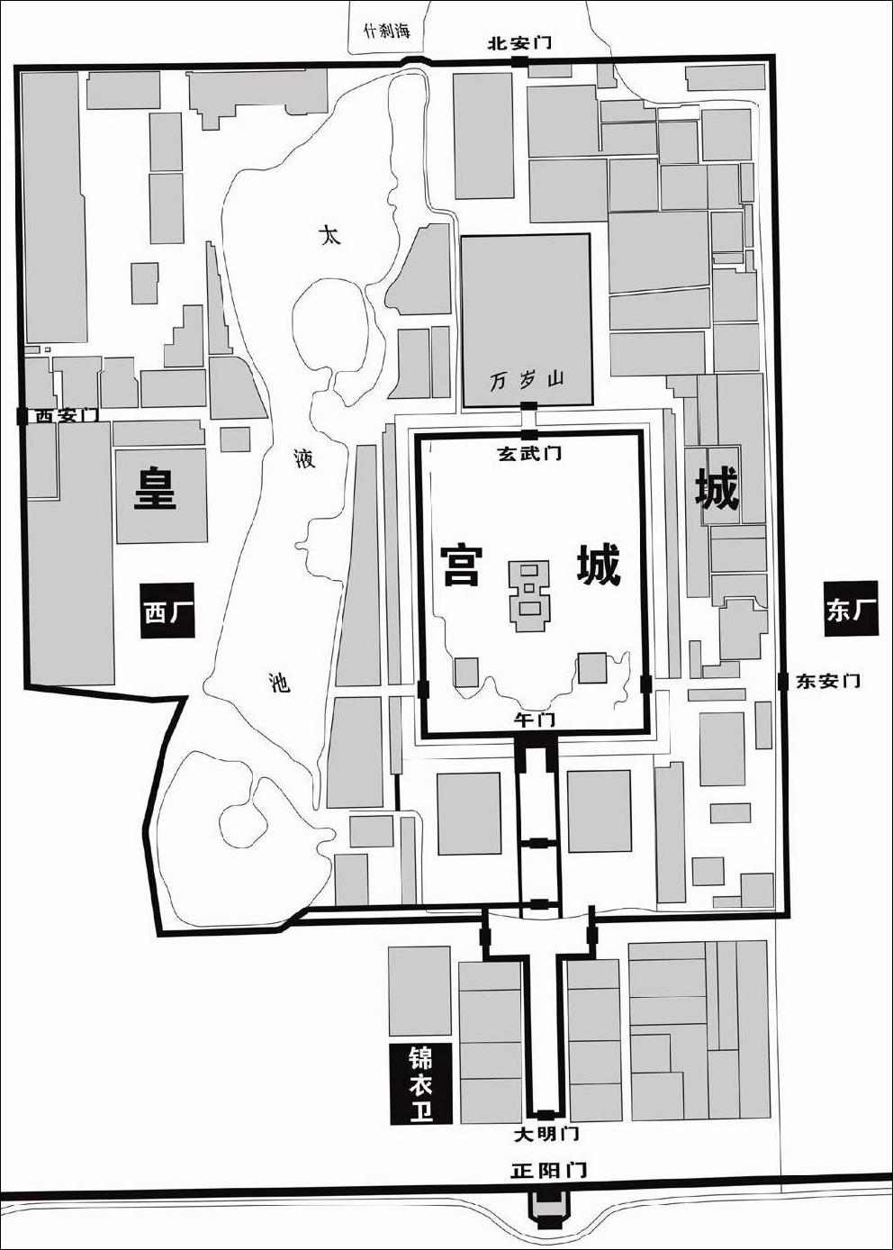 锦衣卫、东西厂所在地